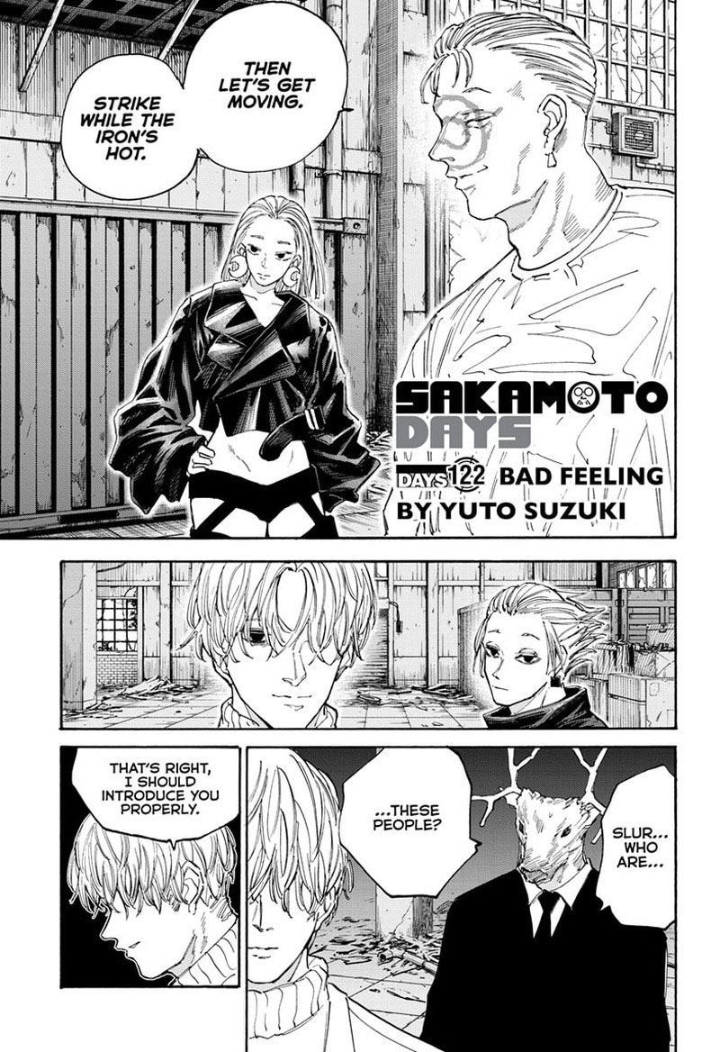 Sakamoto Days Chapter 122